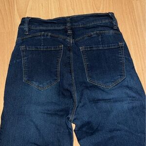 Fashion Nova Dark Indigo High-Rise Jeans size 5